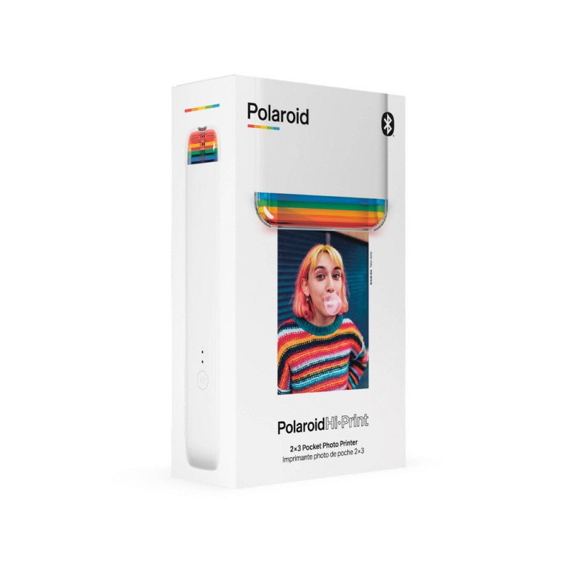 Polaroid Hi-Print 2x3 Pocket Photo Printer White 9046