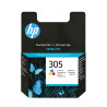 HP Cartouche d'encre couleur 305 3YM60AE