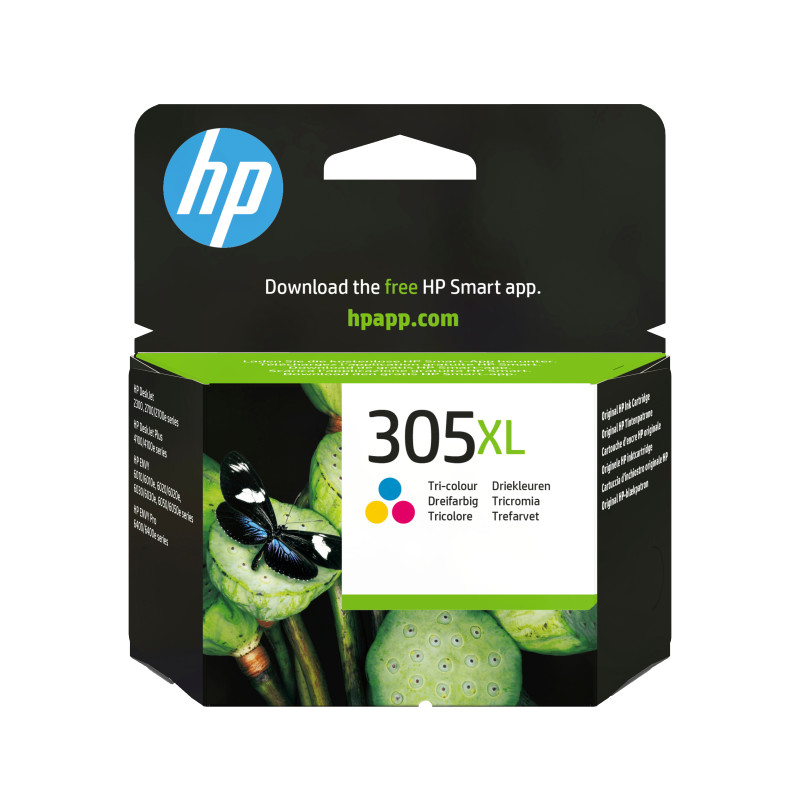 HP Cartouche d'encre 305XL Couleur 3YM63AE
