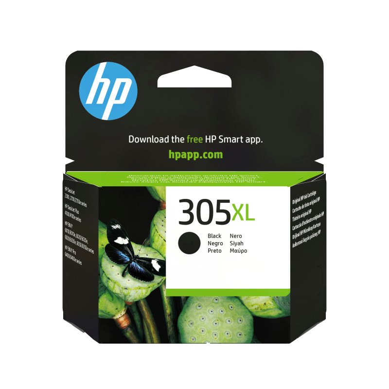 HP Cartouche d'encre 305XL Noir 3YM62AE