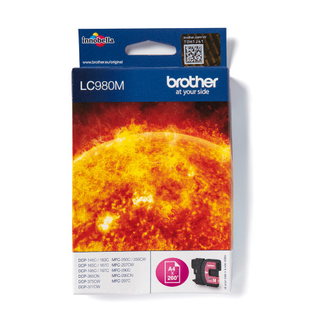 Brother Cartouche Encre Magenta LC980M