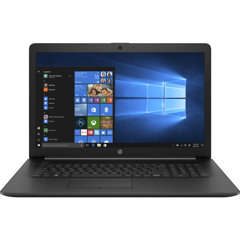 HP Ordinateur Portable 17" i3 4GB 1TB 128SSD W10 Noir HP172N2U9EA