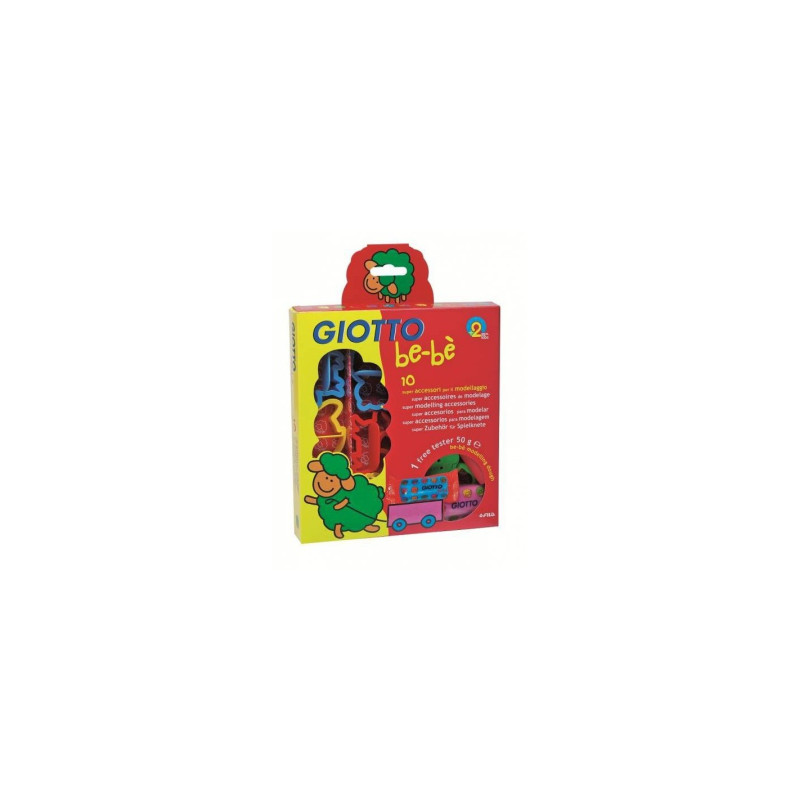 Giotto Bébé Set 10 Accessoires Modelage 464200