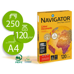 Navigator Papier A4 250 feuilles 120g NAVIG_BLANC_A4_120