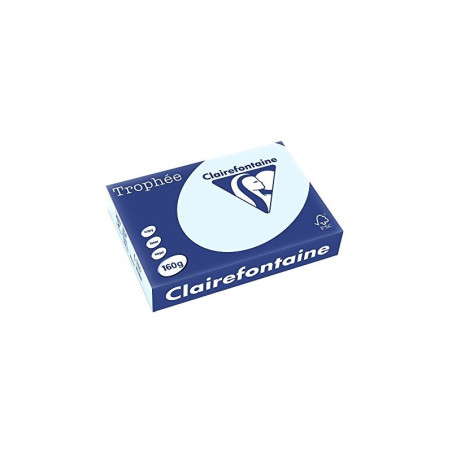Clairalfa Papier A4 Bleu Clair 160g 250 feuilles 2633C
