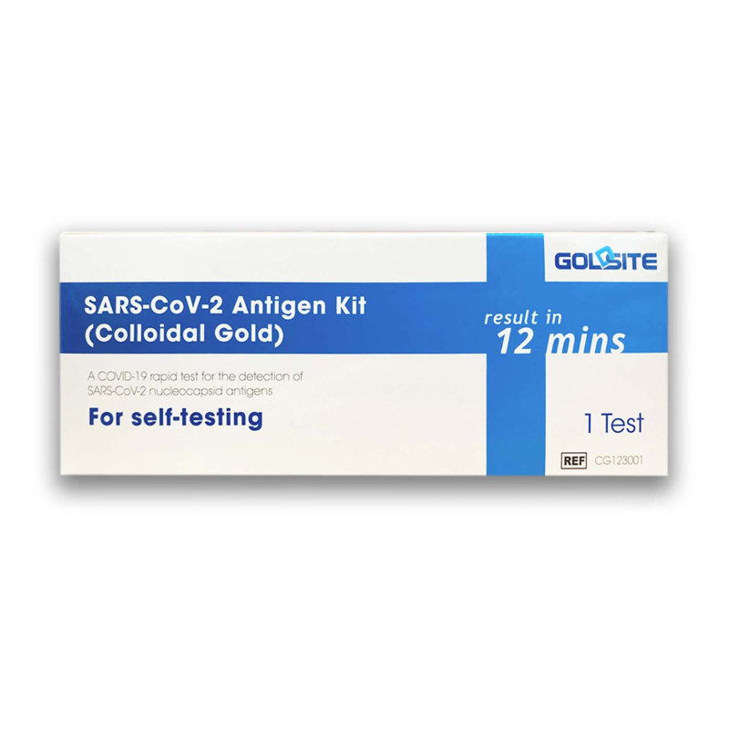Goldsite Kit Autotest Antigénique CG123001