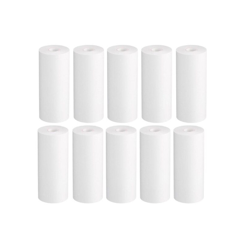 Casio Bobine Papier P5825 pour HR8TEC (Pack de 10)