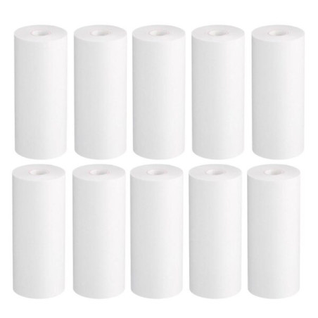 Casio Bobine Papier P5825 pour HR8TEC (Pack de 10)