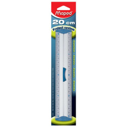 Maped Double Décimètre Métal 120120