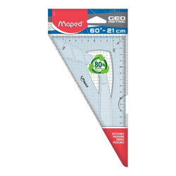 Maped Équerre 60° 21cm Cristal 242621