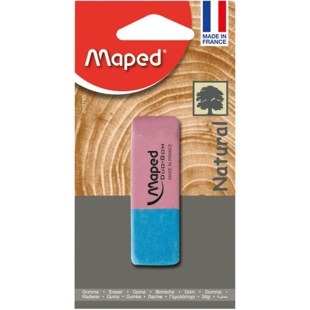 Maped Gomme Naturelle Biseautée 010710