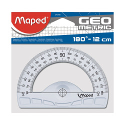 Maped Rapporteur 180° 12cm Cristal 242180