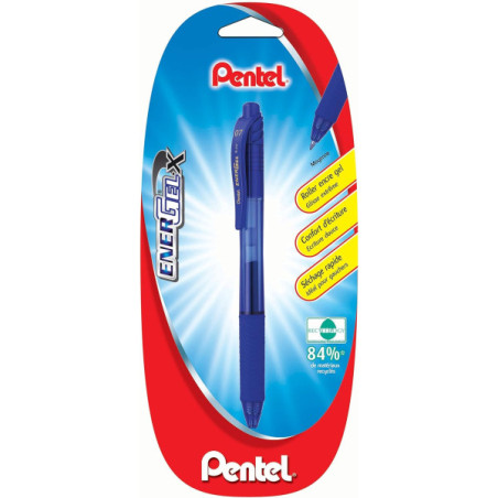 Pentel Stylo Roller Encre Gel Bleu 0.7mm 235001