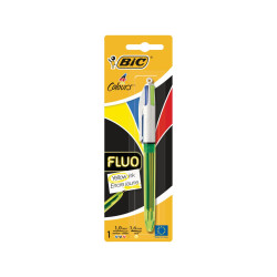 BIC Stylo 4 Couleurs Fluo 933949