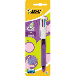 BIC Stylo 4 Couleurs Grip Fashion 892291