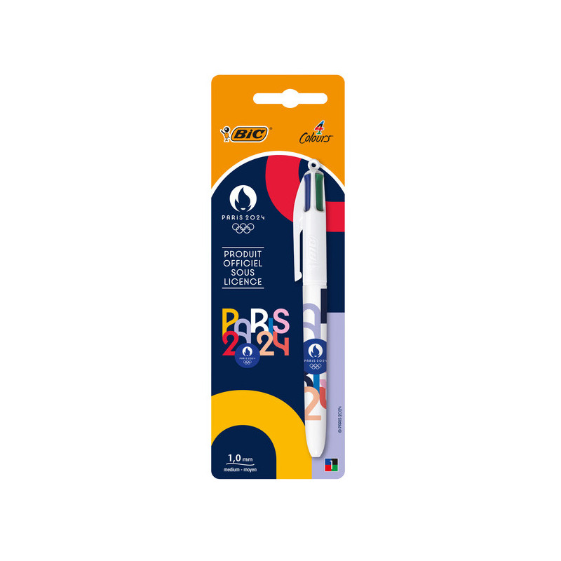 BIC Stylo 4 Couleurs Paris 2024 510988