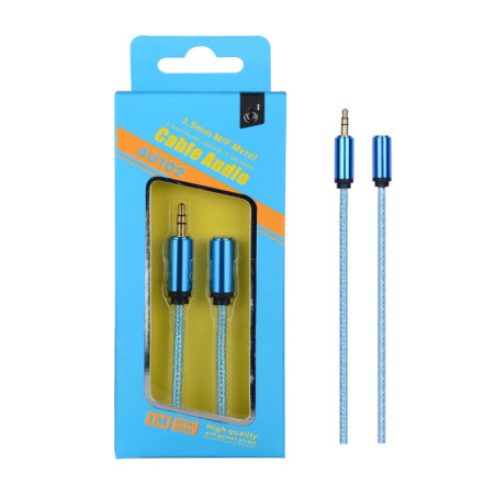 Philips Câble Audio Mâle/Femelle Bleu ITEKH23310035