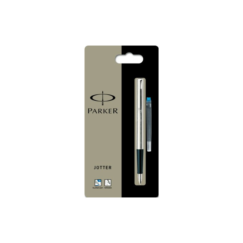 Parker Stylo Plume Jotter Acier Inoxydable 0881910