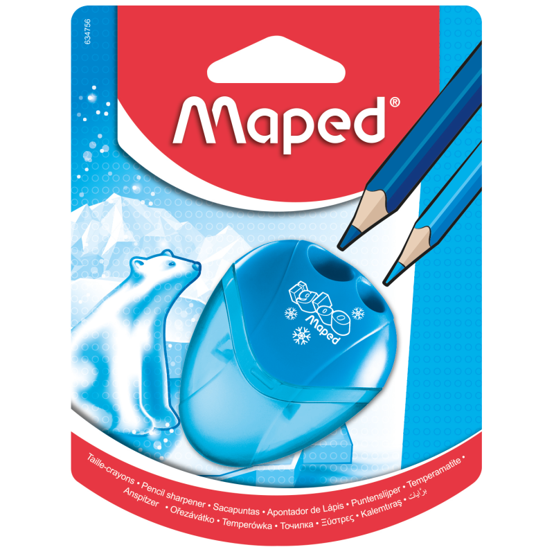 Maped Taille-crayon I-Gloo 2 Trous 634756