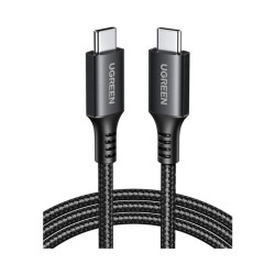 Ugreen Câble USB-C à USB-C 1m 60W Nylon Noir UGC15373N