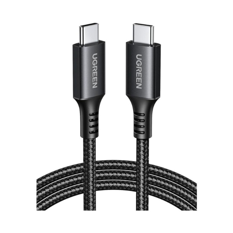 Ugreen Câble USB-C à USB-C 1m 60W Nylon Noir UGC15373N