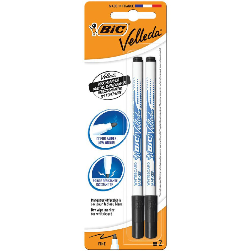 Bic Feutre fin Velleda Noir 875709
