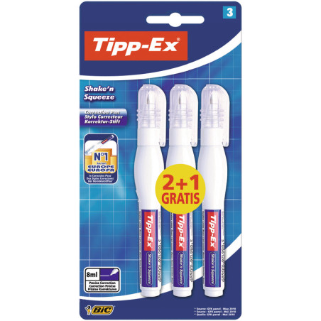 Tipp-Ex Correcteur Shake'n Squeeze 802425