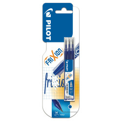 Pilot Recharge FriXion Bleu 3 unités 063775