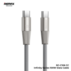 Câble de charge Remax 100W USB-C RC-C106 Silver