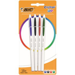 Bic Stylo Bille Cristal Up Assortiment 949871