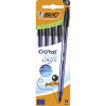 BIC Stylo-bille Cristal Soft Noir x5 516348