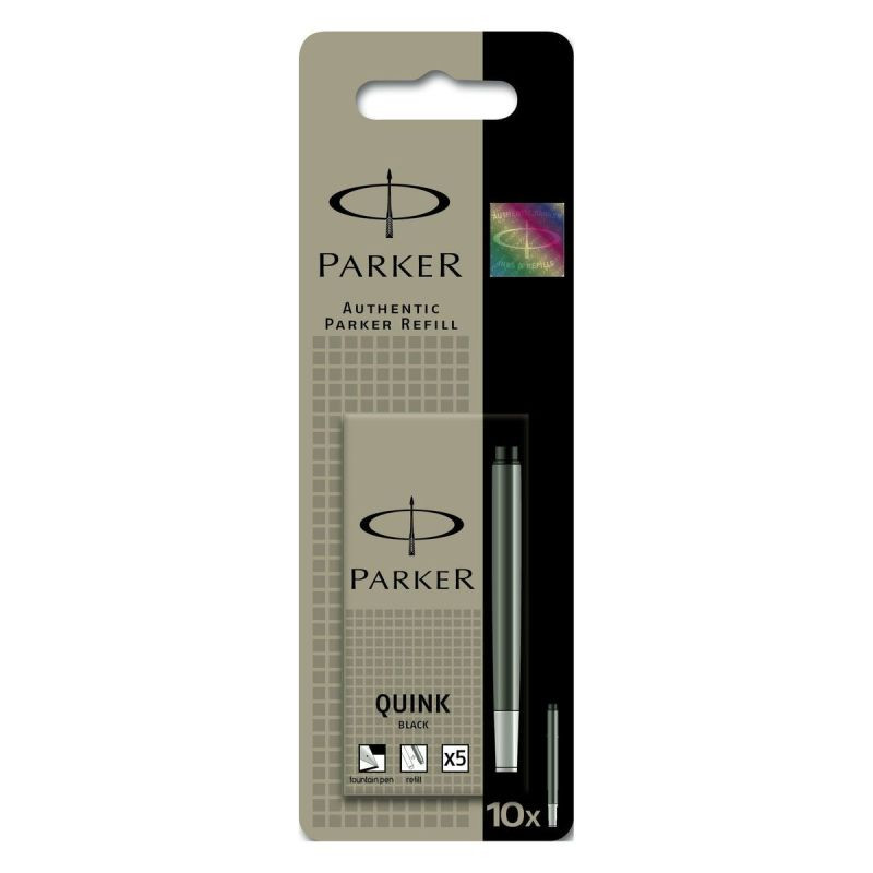 Parker Cartouches d'Encre Noire 10 unités 0881410
