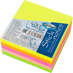 Centrum Bloc Repositionnable 76x76 Néon 80 Feuilles 82210