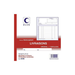 Elve Bon de livraison 210x210 50/2 LV2105
