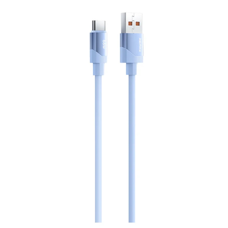 Remax Câble de Charge 66W USB-A vers USB-C Blue REMRC-C155-AC-BLUE