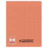 Conquerant Cahier piqûre 17x22 32P 2.5mm Rouge 002781