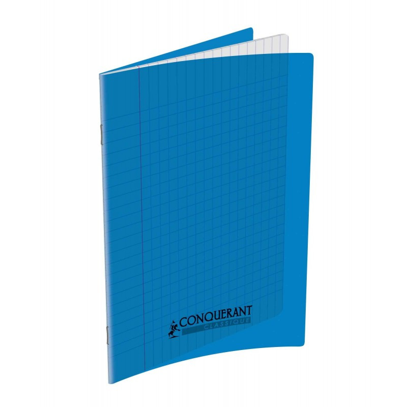 Cahier Piqué 17x22 32 Pages Couverture PP Bleu 103890