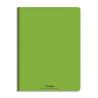 Cahier Piqué 17x22 32 Pages Couverture PP Vert