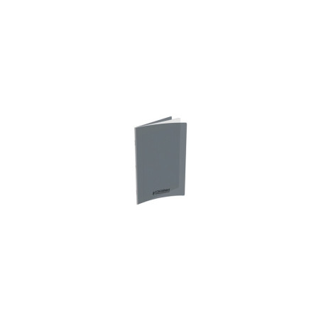 Cahier A4 96 Pages Couverture Polypro Gris 002774