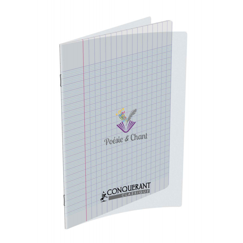 Conquérant Cahier Poésie/Chant 17x22 48 Pages 006767
