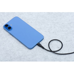 Bluestar Câble USB-C 3A 60W 2m Noir BLUESTAR364440