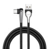 Baseus câble USB Type-C 1m 3A coude noir CATMVP-D01