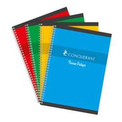 Conquérant Cahier A4 80 Pages Spirales 104083