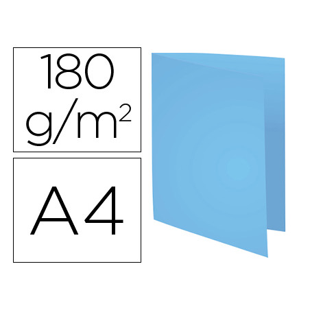 Exacompta Chemise Carton 24x32cm Bleu 170g 420010E