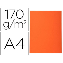 Exacompta Chemise Carton 24x32cm 170g Orange 420007E