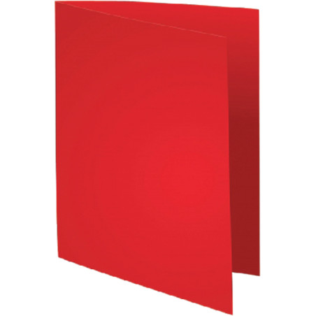 Exacompta Chemise Carton 24x32cm 170g Rouge 420012E
