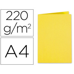 Exacompta Chemise Carton 24x32cm Jaune 220g 410005E