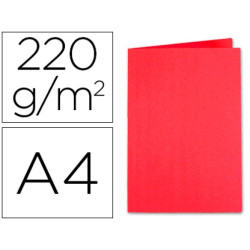 Exacompta Chemise Carton 24x32cm Rouge 220g 410012E