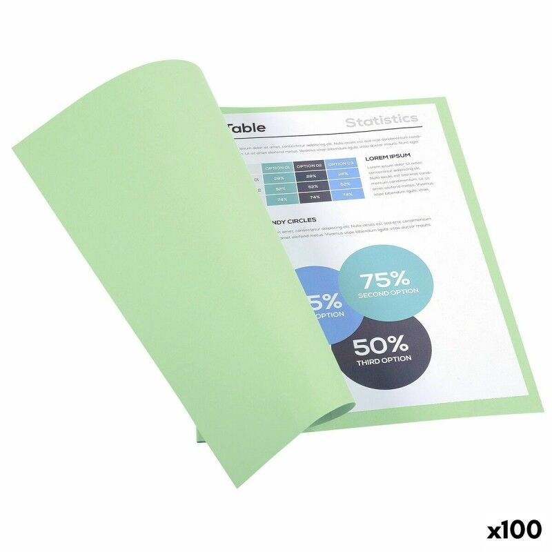 Chemise 24x32 220g Vert Vif P-100 410013E