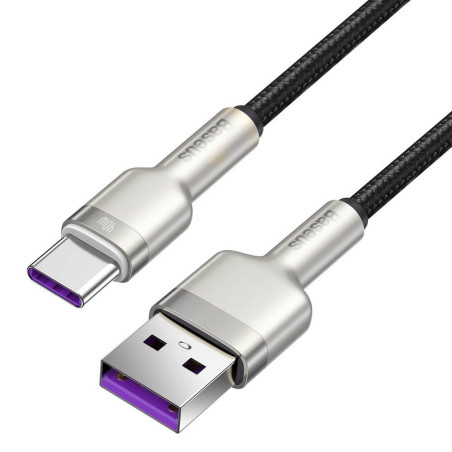 Baseus Câble USB Type-C 40W 1m Noir BAS202153